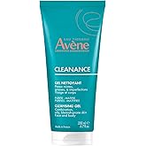Avène Cleanance Cleansing Gel Soap Free Cleanser for Acne Prone, Oily, Face & Body, Alcohol-Free