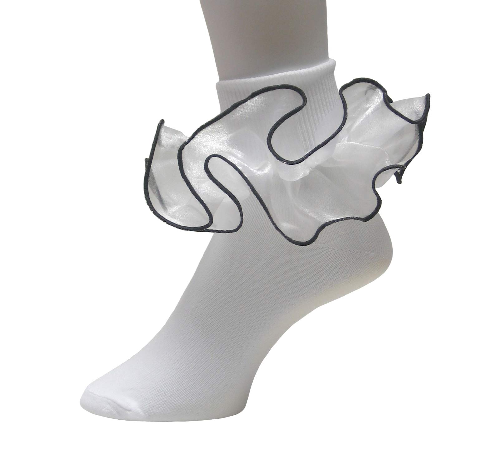 pageant ruffle socks