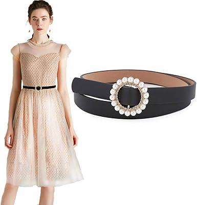 women belt dress