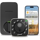 ULTRALOQ Bolt Fingerprint WiFi Smart Lock with Sensor, Remote Control, BHMA | Works with Apple Home, Alexa, Google, SmartThings, Deadbolt Door Lock with App Code, Auto Lock and Unlock, Solid Zinc Alloy