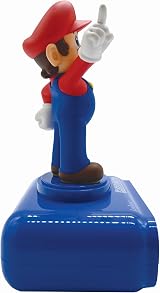 Lexibook Super Mario Nightlight Alarm Clock Blue view 2