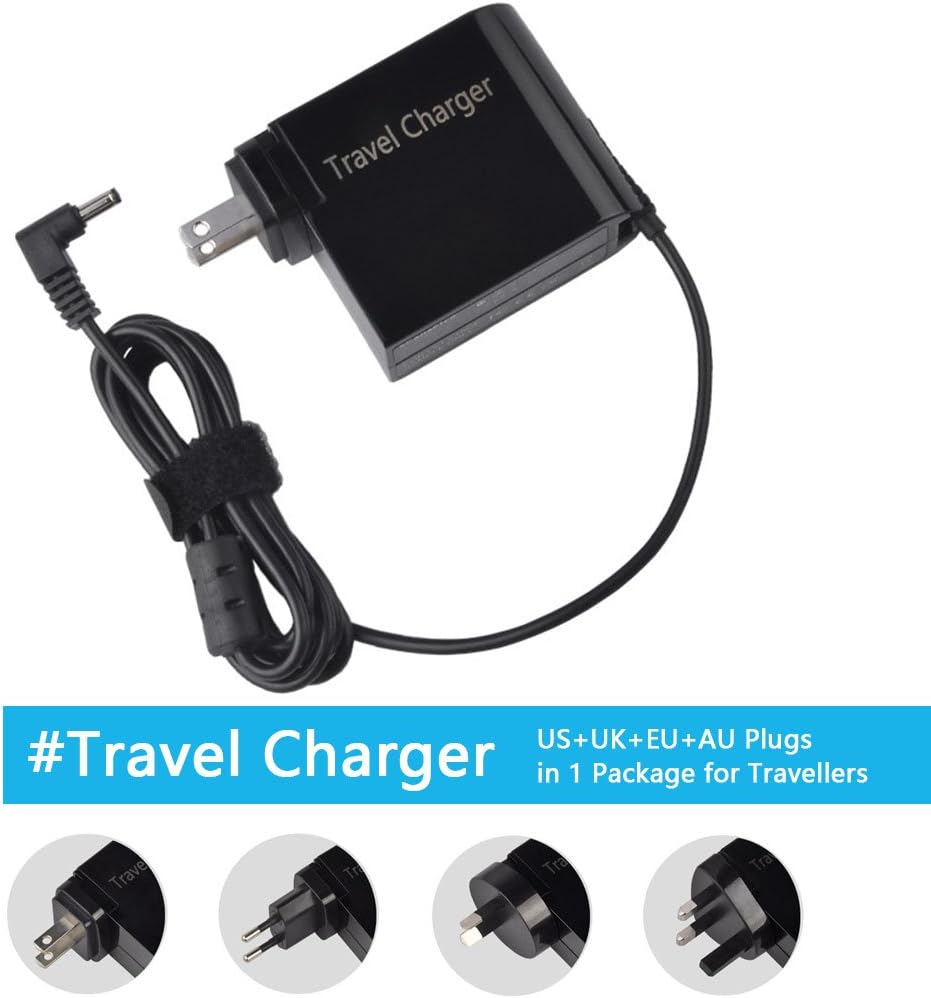 19V 3.42A 65W Power Adapter Travel Charger for Asus Zenbook Ux21A Ux31A Ux32 Ux32A Ux32A-Db31 Ux32A-Db51 Ux32Vd Us+UK+EU+Au Plug