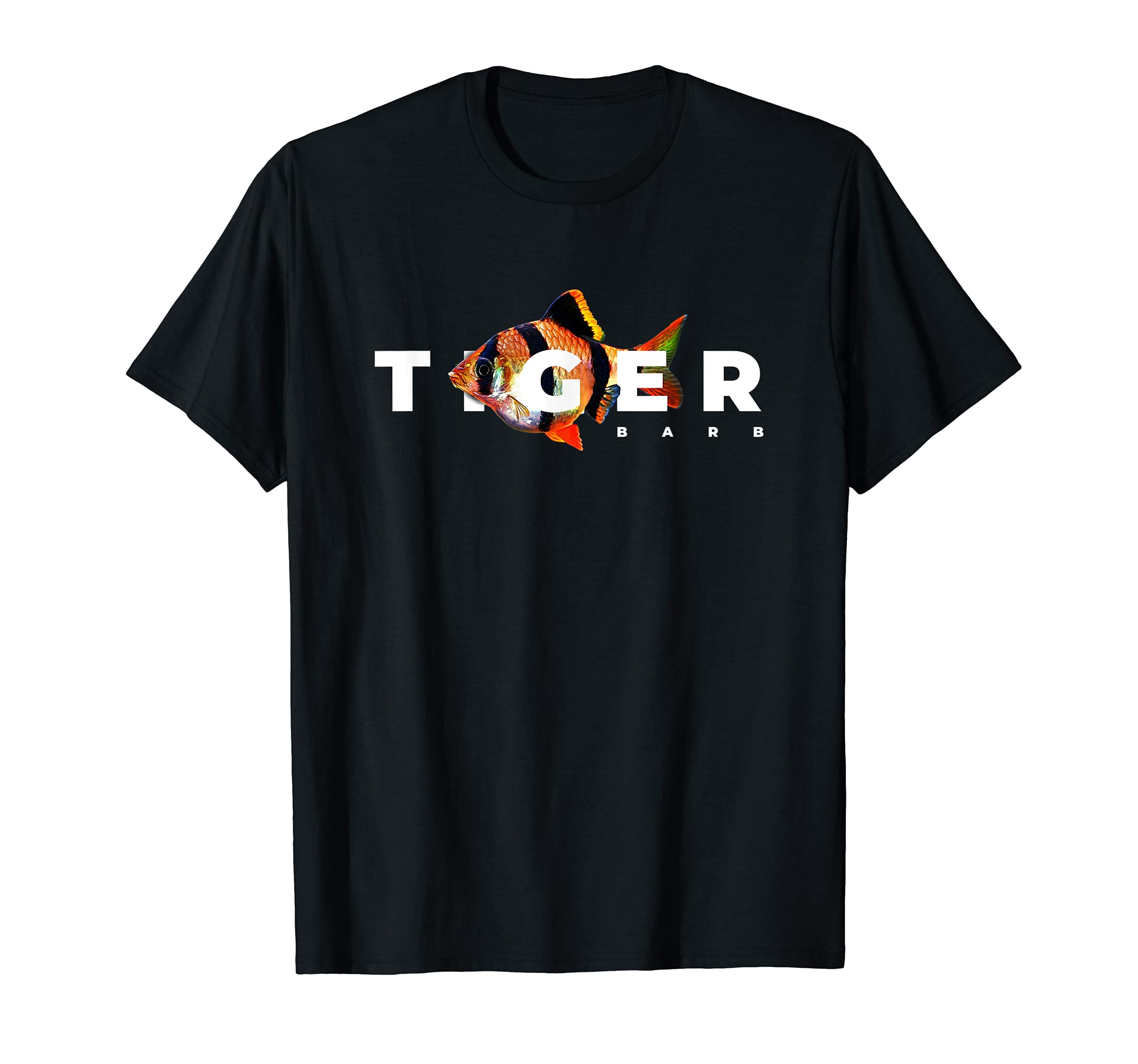 Tiger Barb Tropical Fisk Aquarium T-Shirt