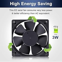 Wathai EC 120mm x 25mm Ball DIY Cooling Ventilation
