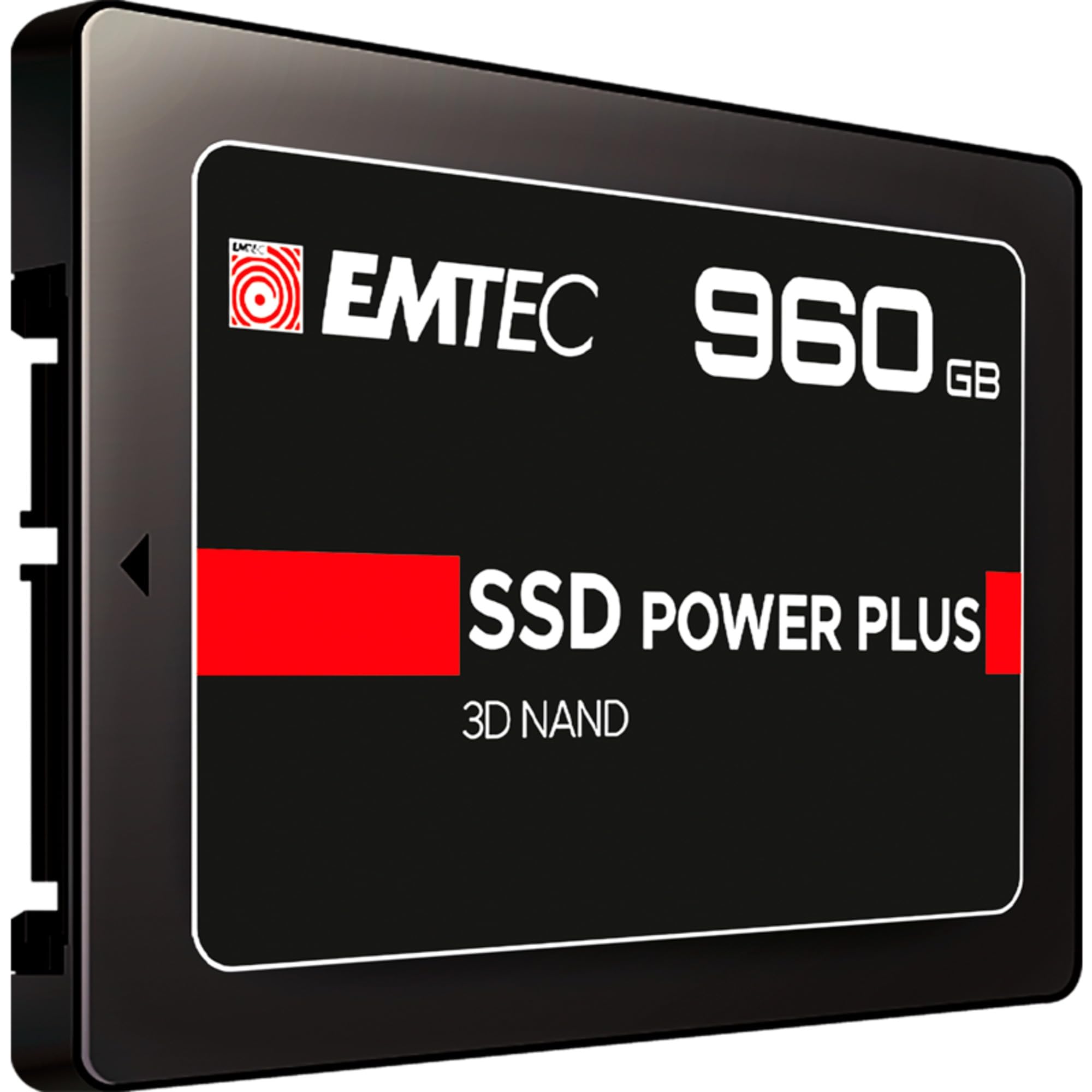 Emtec ECSSD960GX150 - SSDIInternal Drive - 2.5 Inches - SATA - X150 Power Plus Collection - 3D NAND - 960 GB