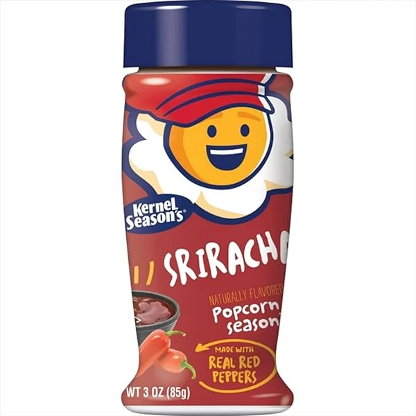 KERNEL SEASON’S POPCORN SEASONING, SRIRACHA, 3 OUNCE (PACK...