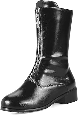 women's casual mid calf boots