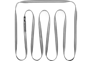 KLYTORX 18mm Nylon Climbing Sling Runner 23KN CE2008/EN566 Certified - Nylon Webbing Straps for Rock Climbing, Anchoring, Hammocks & Outdoor Adventures