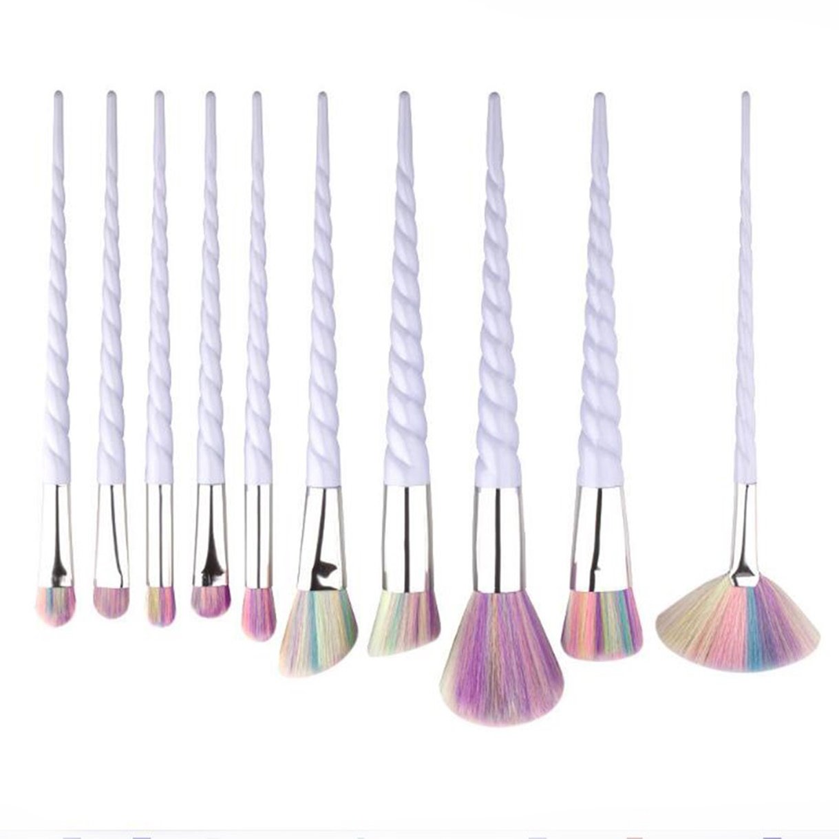 Best Danielle Rainbow Makeup Brushes Set