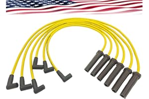 DAY USA INC Spark Plug Wire Set for Chevrolet Impala Lumina Mailbu Buick Century Oldsmobile Alero Pontiac Grand Am Grand Prix 3.1 L V6 3.4L V6 9726UU