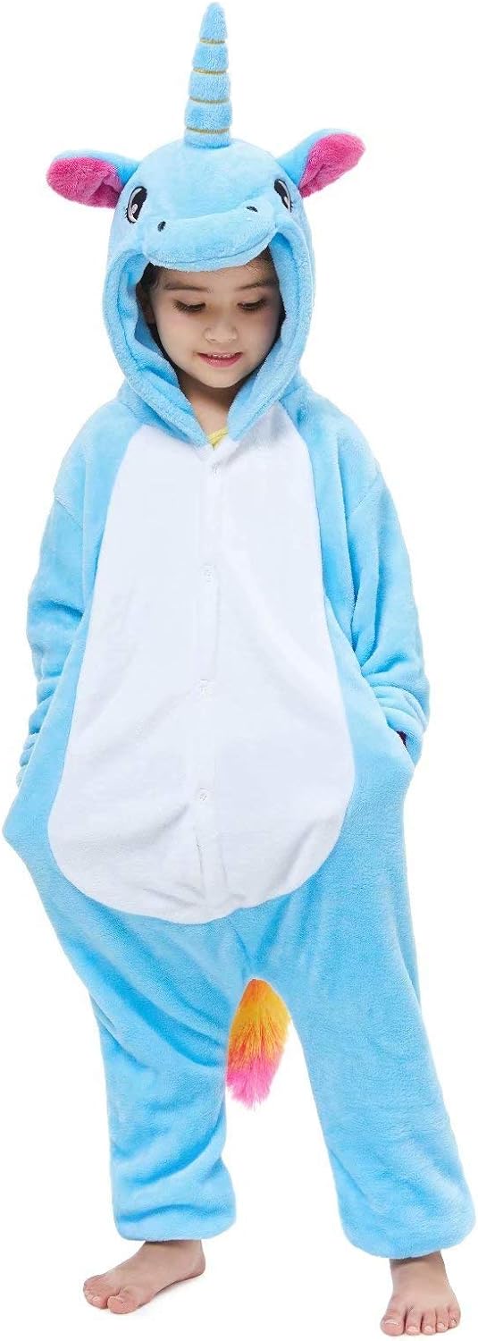Kids Animal Onesie Cartoon Costume Christmas Halloween Cosplay Pajamas