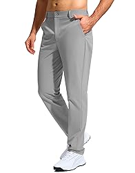 G Gradual Mens Golf Pants Stretch Dress Casual