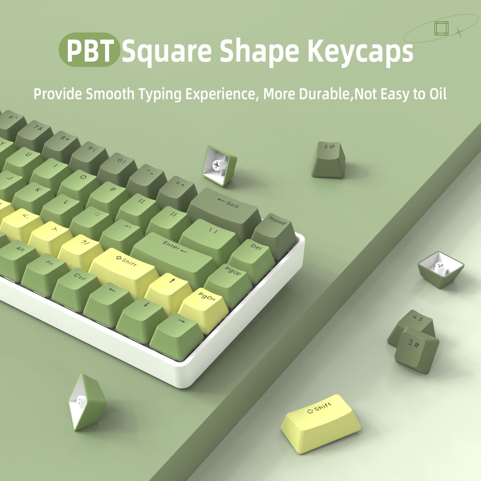 Mua 112 Key Custom PBT Keycap Set Double Shot OEM Profile for 61/68/87 ...