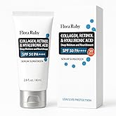 Flora Ruby Collagen, Retinol & Hyaluronic Acid SPF 50 PA Sunscreen