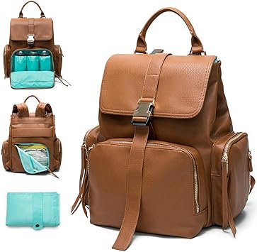 baby leather backpack