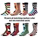 Mens Colorful Dress Shoe Socks， Size 10.11.12.13.14