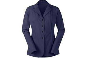 Kerrits Women's Equestrian Stretch Competitor Coat – 4-Snap, Lightweight English Horse Show Jacket, Machine Wash
