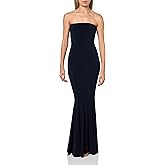 Norma Kamali Womens Strapless Fishtail Gown (24)