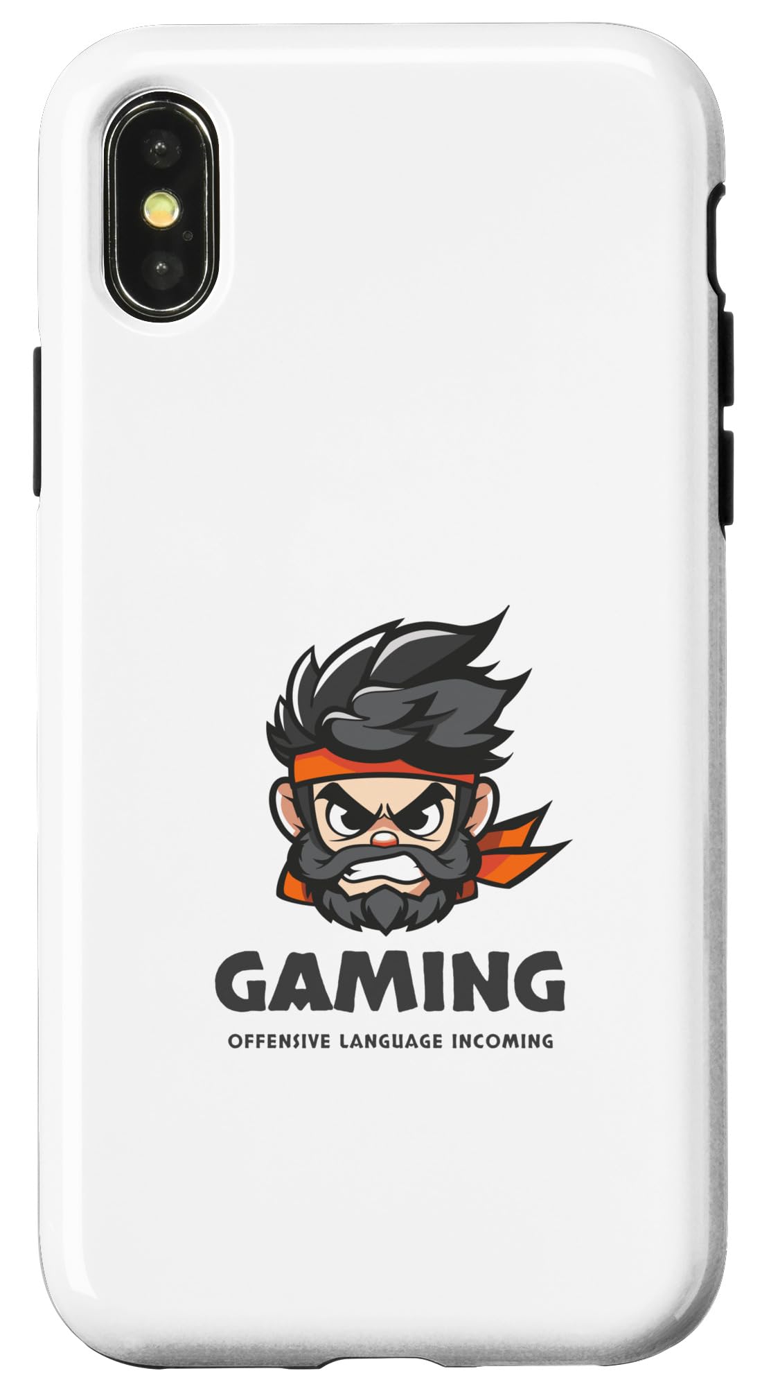 iPhone X/XS Gaming Offensive Language Incoming Case