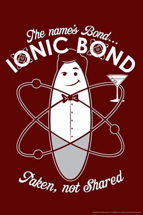 Amazon Com The Names Bond Ionic Bond Taken Not Shared Science