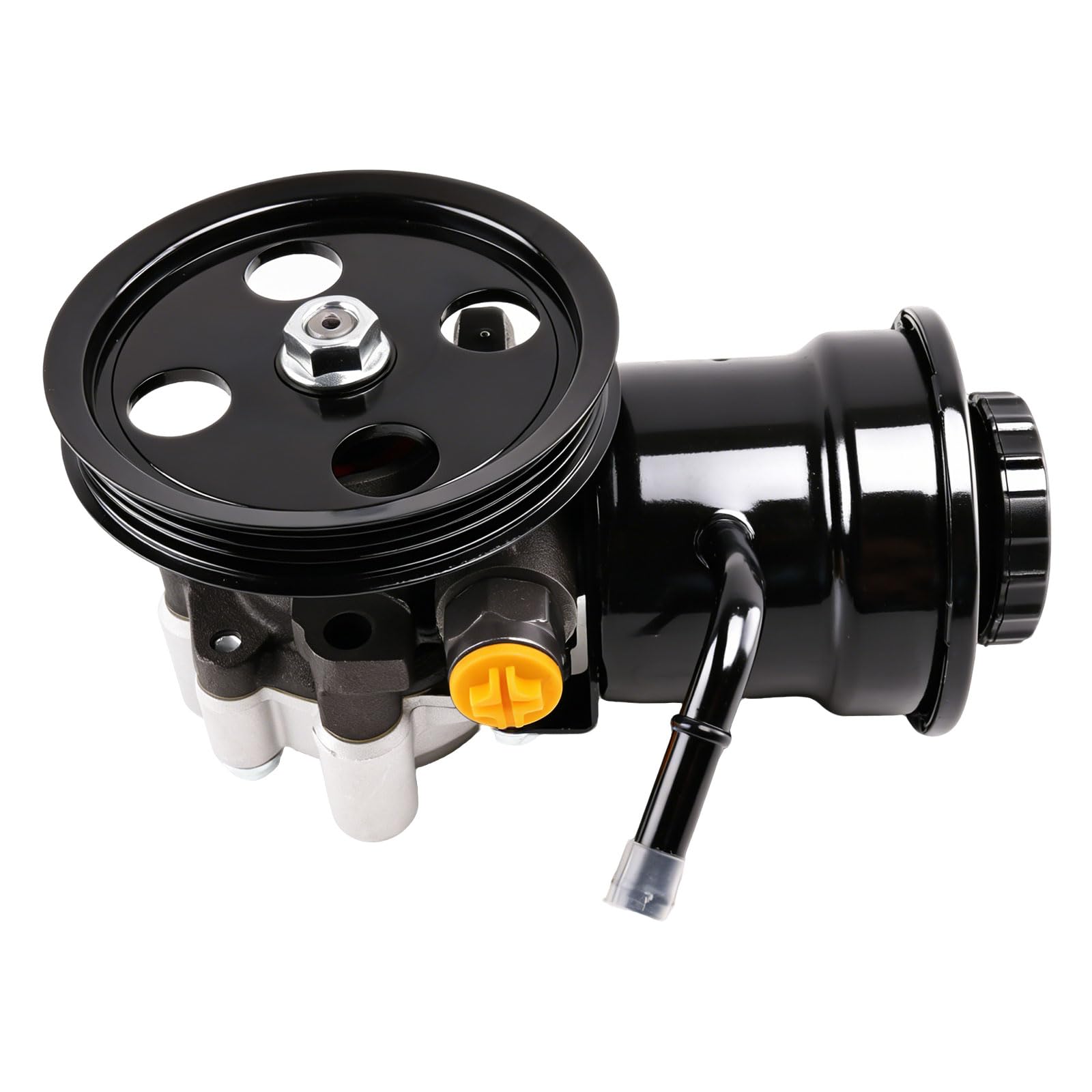 Photo 1 of DWLDMLWC Power Steering Pump w/Pulley & Reservoir for 1996-2000 Toyota 4Runner 2.7L, 1996-2001 Tacoma 2.4L/2.7L - Replaces 44320-35630, 44320-35480, 44320-60260, 4432000403, 21-5228