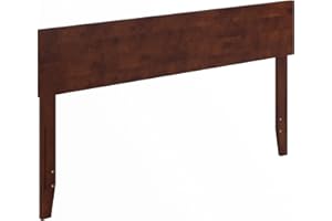 AFI Orlando Modern Solid Wood Headboard, Queen, Walnut