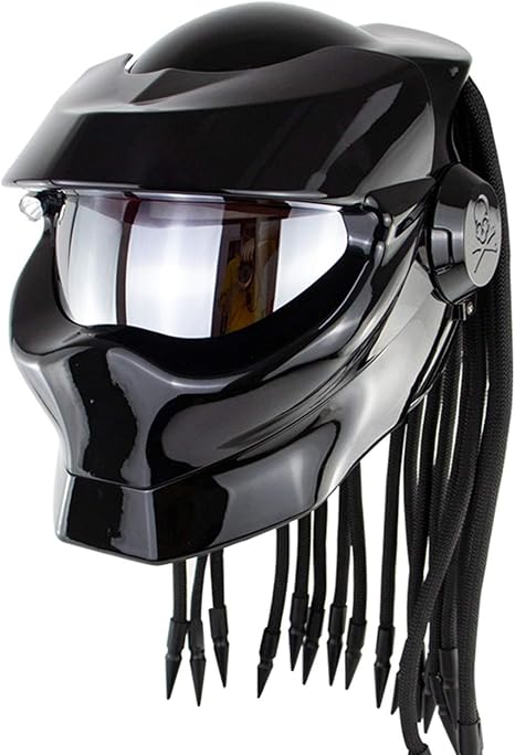 Amazon Co Jp オープンフェイスフルフェイスモトクロスヘルメットオートバイヘルメットスクーターバイクオープンフェイスクラッシュジェット ヘルメット編組髪dot承認済みled 明るい ホーム キッチン