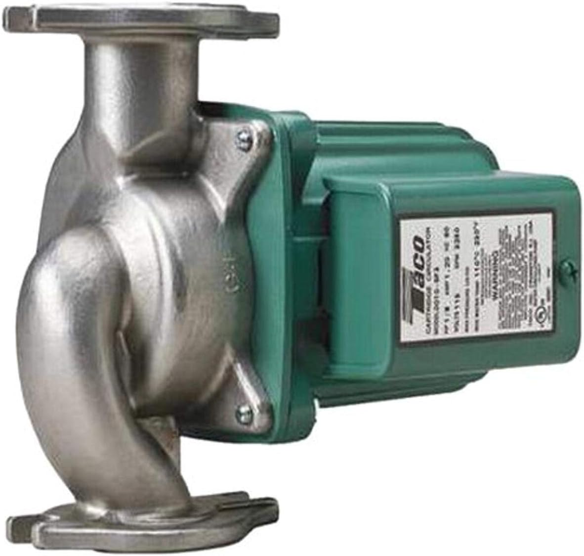 Taco 007-SF5 Cartridge Circulator Stainless Steel, Multicolored