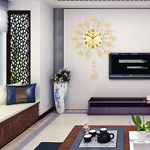 LCM Modern minimalist rock Bell/ creative living room clock/ art silent quartz/ European-style bedroom wall charts-B 72x56cm(28x22inch)