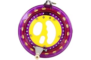 MINT'S COLORFUL LIFE Kite String Reel Winder 7inches Dia with 600 ft Line (60 lbs) for Kids Teens and Women
