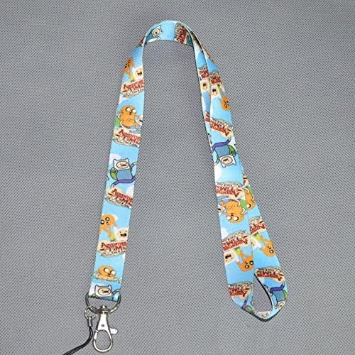Adventure Time Lanyard Keychain Holder Key Card ID Holders Badge Neck Lanyard String Straps #2