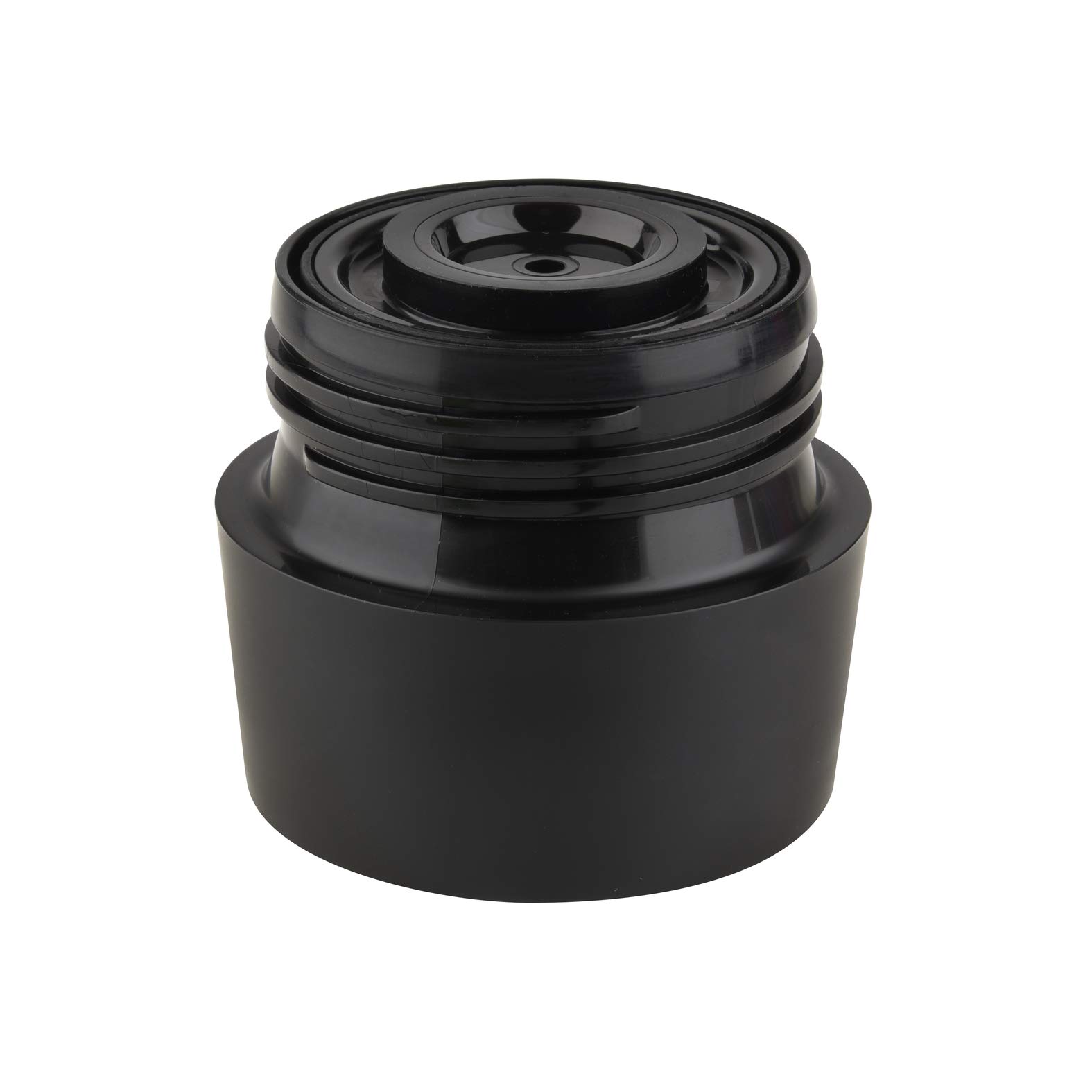 Emsa Travel Mug Classic Grande Thermobecher, 500 ml, Isolierbecher hält 6h heiß, 12h kalt, auslaufsicher, Quick-Press-Verschluss, 360 Grad-Trinköffnung, Kaffeebecher to go, Schwarz, 515615