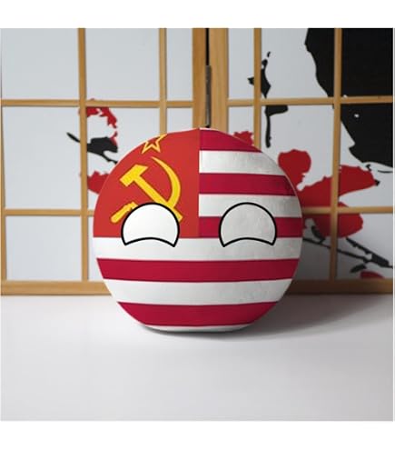 18 bolas de peluche de bolas polacas de peluche, Estados Unidos, Francia, Canadá, Inglaterra, Alemania, Japón, China, Pelota corta de felpa para el país, Mini almohada de 4 pulgadas
