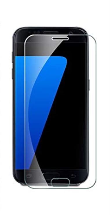 Galaxy S7 Panzerglas Glasfolie Schutzfolie,[Anti-Kratzen] Hartglas Display Folie Full Coverage Screen Protector Schutzglas fü