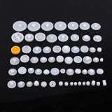 Walfront 64 Kinds Gear Pulley Kit Plastic Belt Worm Set for DIY Cars Robots view 2