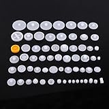 Walfront Plastic Motor Gears DIY Robot Gear Kit