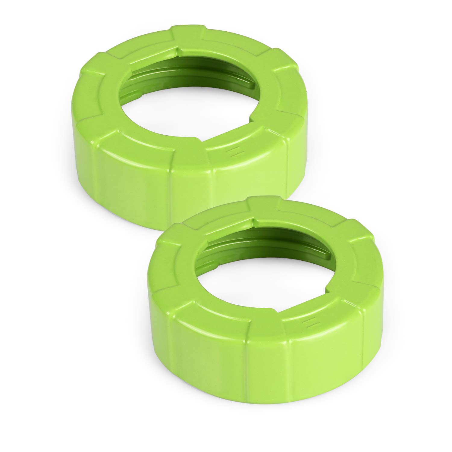 Sausage Sealing Gun, Aluminum Front Cap, Durable Sausage Sealing Gun, Aluminum Front Cover (Green, 2 Pack)