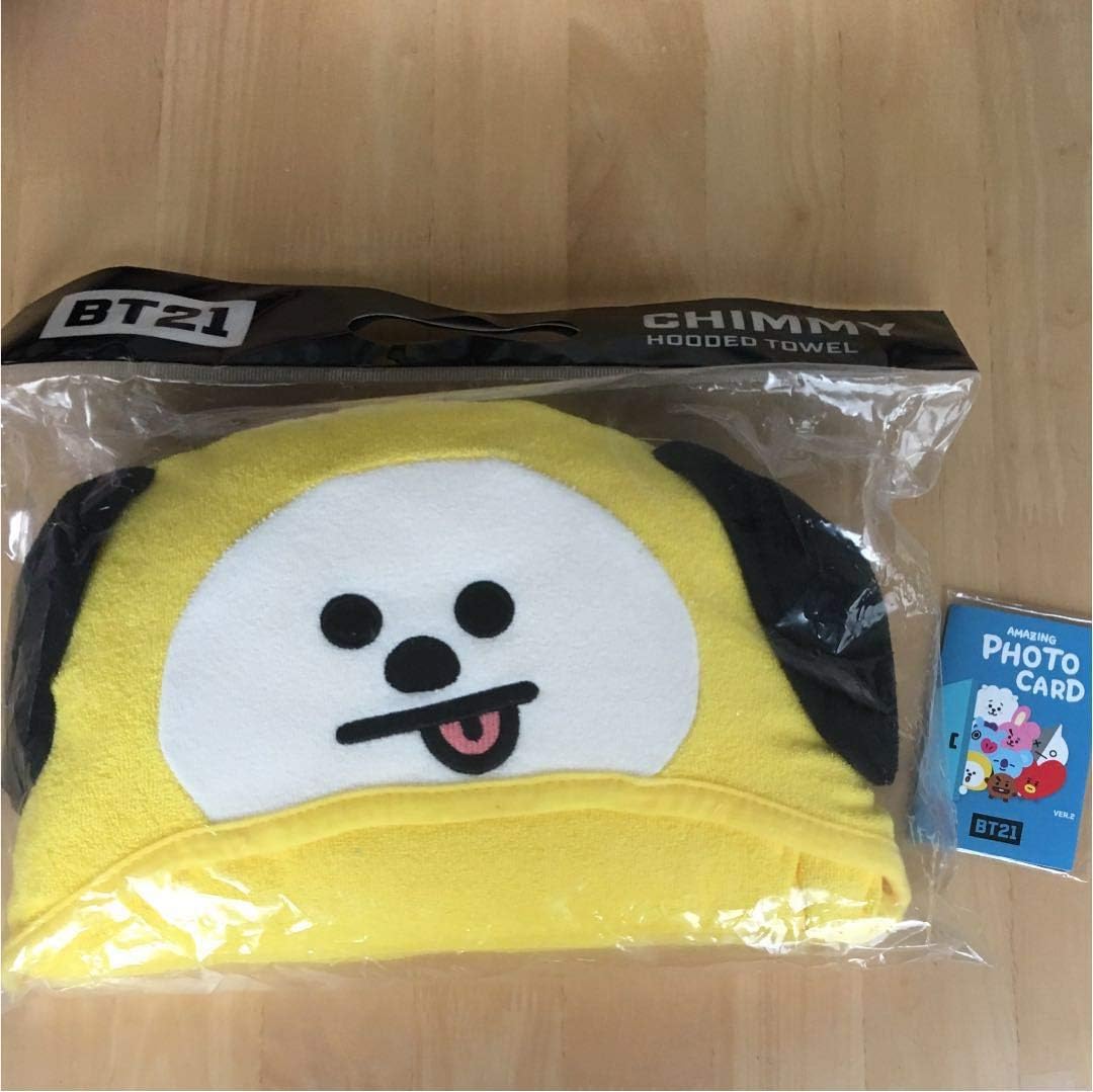 Amazon Bts 防弾少年団 バンタン Bt21 Chimmy チミー フードタオル フォトカードセット ジミン Jimin おもちゃ おもちゃ