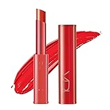VDL Lip Stain Melted Shine Lipstick 01, Ja'Red