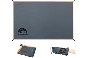 Underwood Aggregator Tent Footprint - Waterproof Camping Tarp with Heavy Duty Grommet, Ultralight Outdoor Tent Floor Mat, PU3