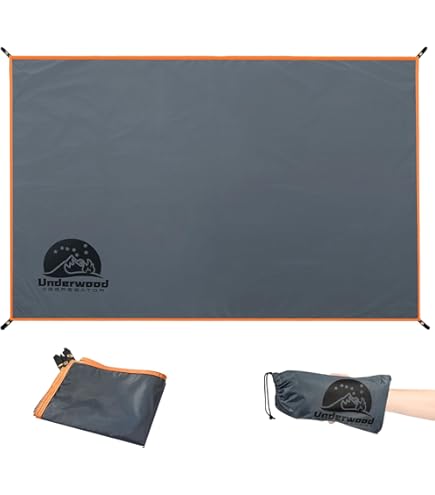 6.9ft X 4.9ft Waterproof Ground Sheet Camping Tent Footprint with