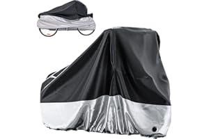 MOPHOTO Bike Cover Adult Tricycle Cover for Outdoor Bicycle Storage, Heavy Duty Waterproof Cover for Tricycle Trike Bikes