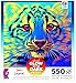 Schimmel Glow in The Dark Snow Leopard 550 Piece Jigsaw Puzzle