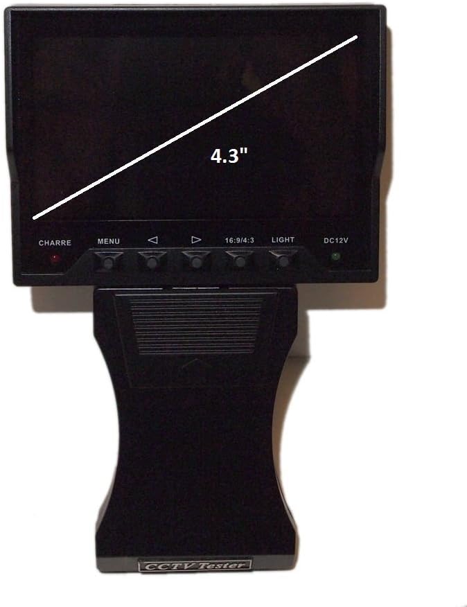LifetSmart 4.3" inch TFT LCD Audio Video Security Tester CCTV Camera Test Monitor Portable