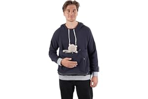 ALYC Cat Dog Carrier Hoodie Big Pet Pouch Sweatshirt Puppy Kitten Holder Carrier Pullover Top Kangaroo Unisex Hoodies