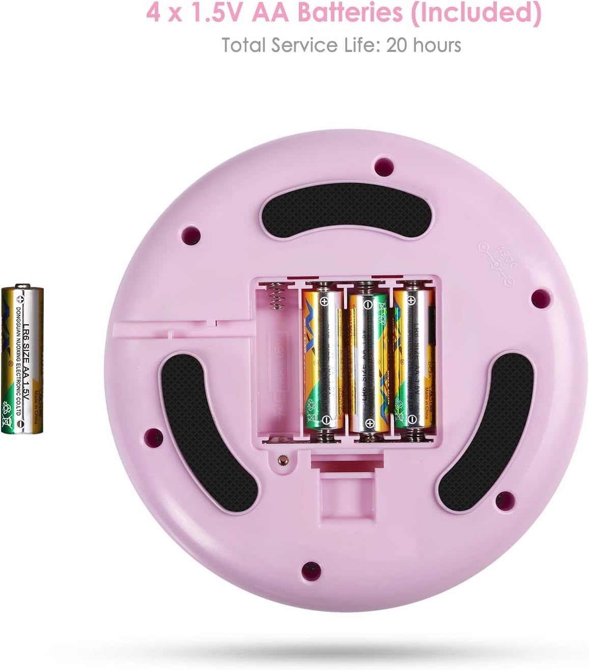PETBIA Interactive Cat Toy, Electronic Automatic Cat Toys with Random Rotating Feather Pop and Play for Cats (15 Minutes Auto-Shut Off/Continuous Plays Available) - Pink : Pet Supplies