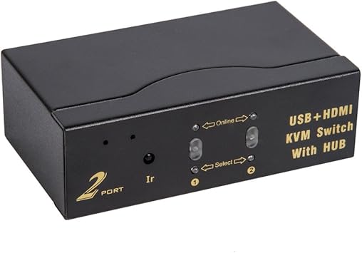 Amazon Com Usb Hdmi Kvm Switch 2 In 1 Out 2 Port Hdmi Usb3 0 With Images, Photos, Reviews