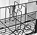 SparkWorks Pot Rack(Black)-THE UNIQUELY DESIGNED Wrought Iron Pot Rack includes 8 angled hooks;NO Assembly Required;Stylish 3D centerpiece Love By All.