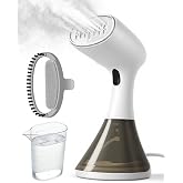 GEEZO 1600W Handheld Garment Steamer, Portable Electric Clothes Steam Iron with 3 Adjustable Steam Settings, Premium Aluminum