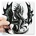 CafePress Rthompson's Obsidian Dragon Sticker Square Bumper Sticker Car Decal, 3